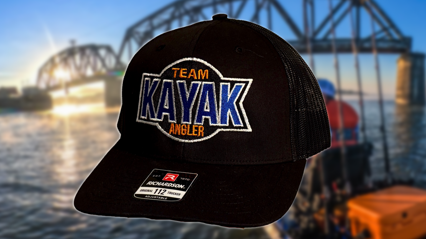 Team Kayak Angler Trucker Hat